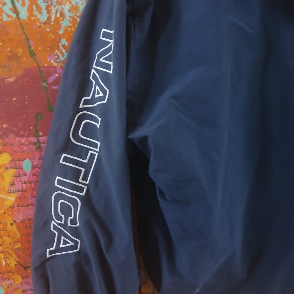 Nautica Competition Cream Mesh Shirt - Picture 4 of 4